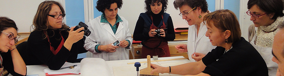 Cartae. Cursos de conservación de documento gráfico.